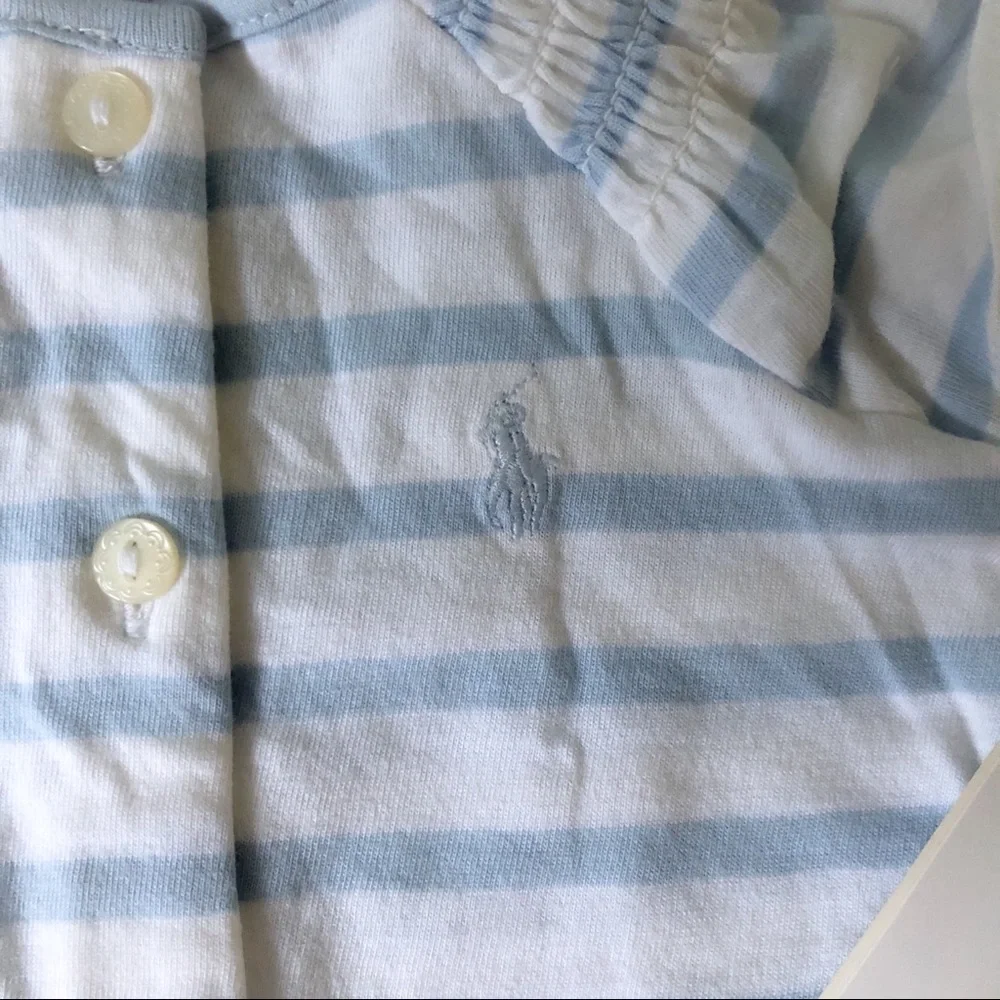 NWT Ralph Lauren infant striped romper